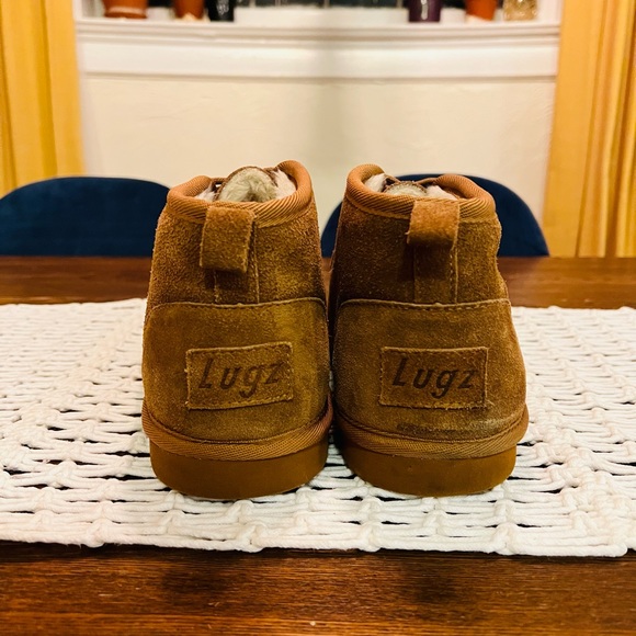 LUGZ - Mens Shearling Lined Suede Boots - Size 10 - Picture 7 of 10